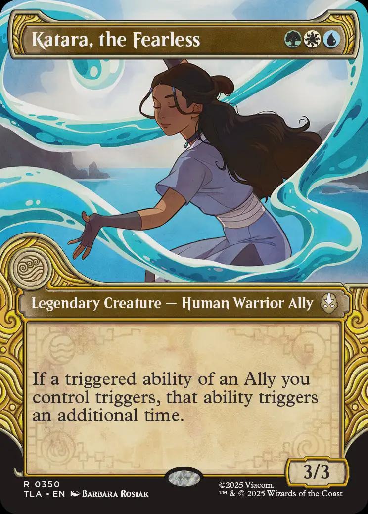 Mtg Avatar The Last Airbender Katara