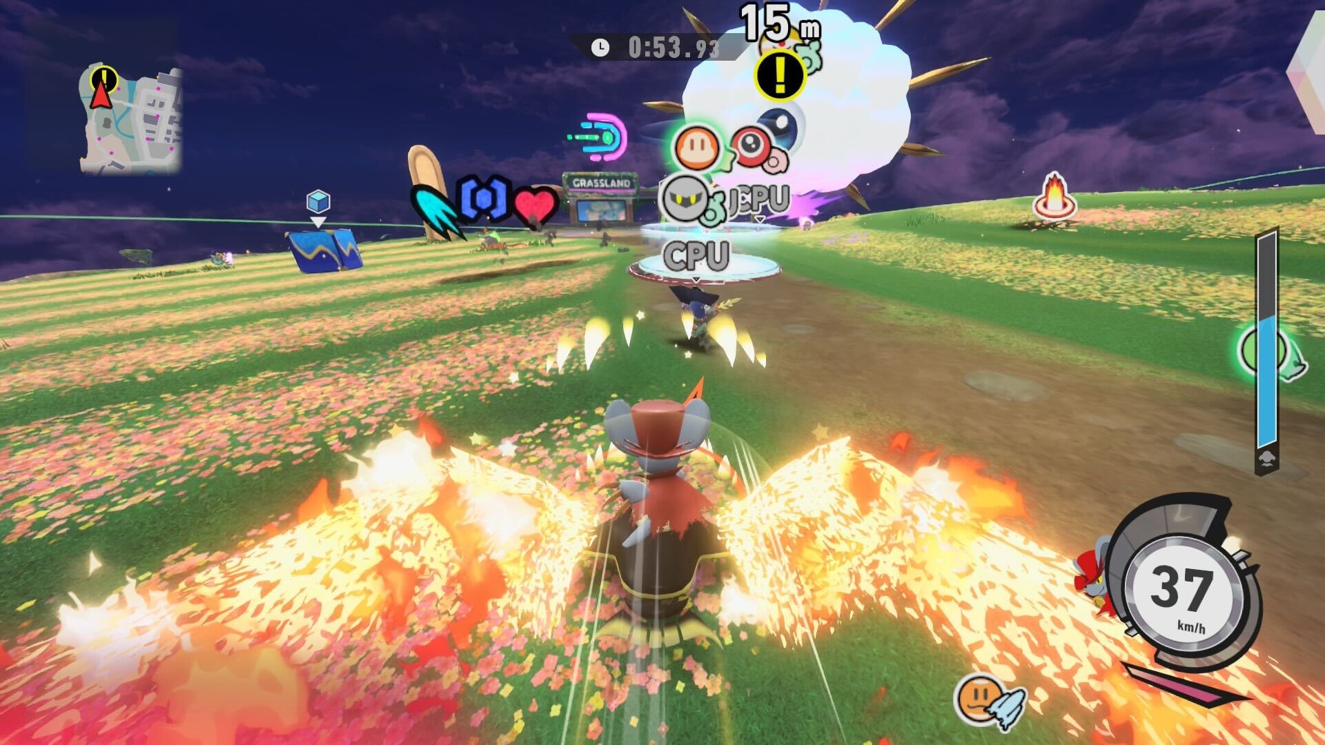 Kirby Air Riders Review Gameplay