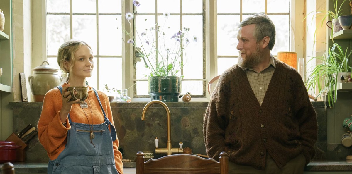 Carey Mulligan As Nell Mortimer And Tim Key As Charles Heath In The Ballad Of Wallis Island. Photo: Focus Features. Best Comedy Shows &Amp; Films 2025