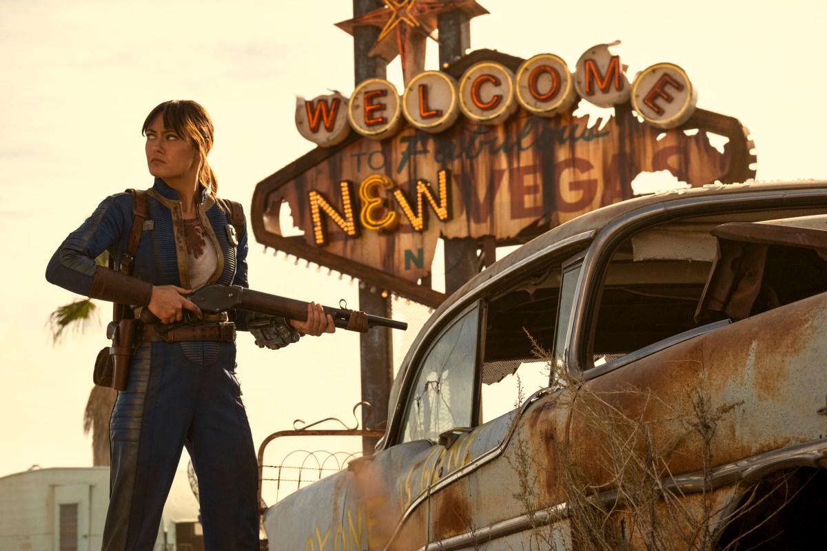 Streaming this week on Prime Video | Ella Purnell (Lucy MacLean) in Fallout Season 2. Photo: Lorenzo Sisti / Prime Amazon Content Services LLC