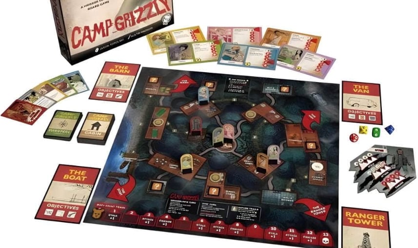 Camp Grizzly: Second Edition. Image: Trick or Treat Studios. board games