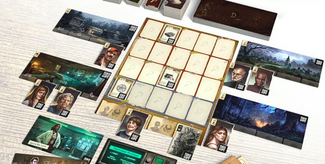 Chronicles of Crime: Eldritch Secrets. Image: Lucky Duck Games.