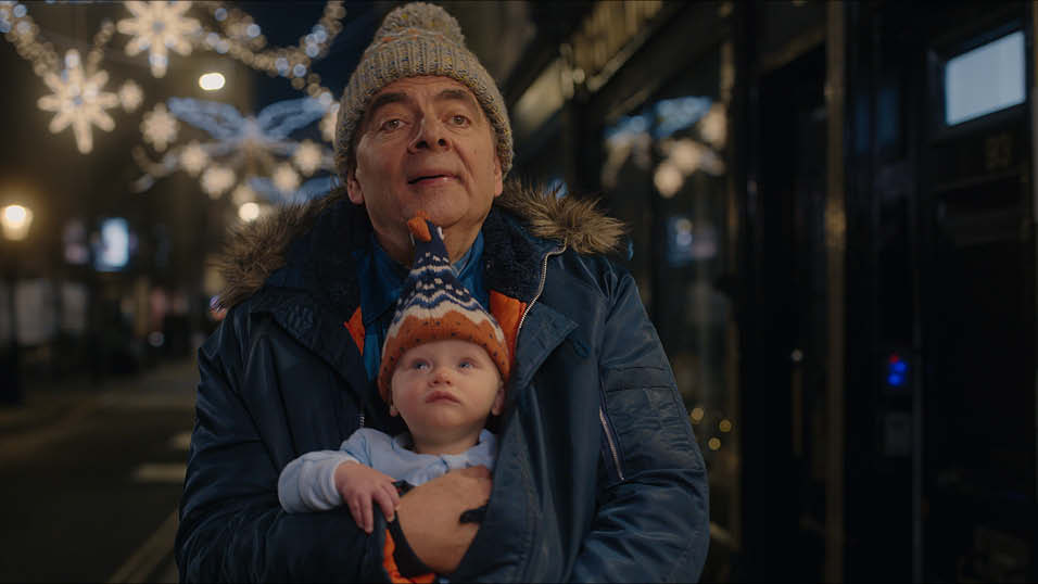 Rowan Atkinson In Man Vs. Baby. Image: Netflix.