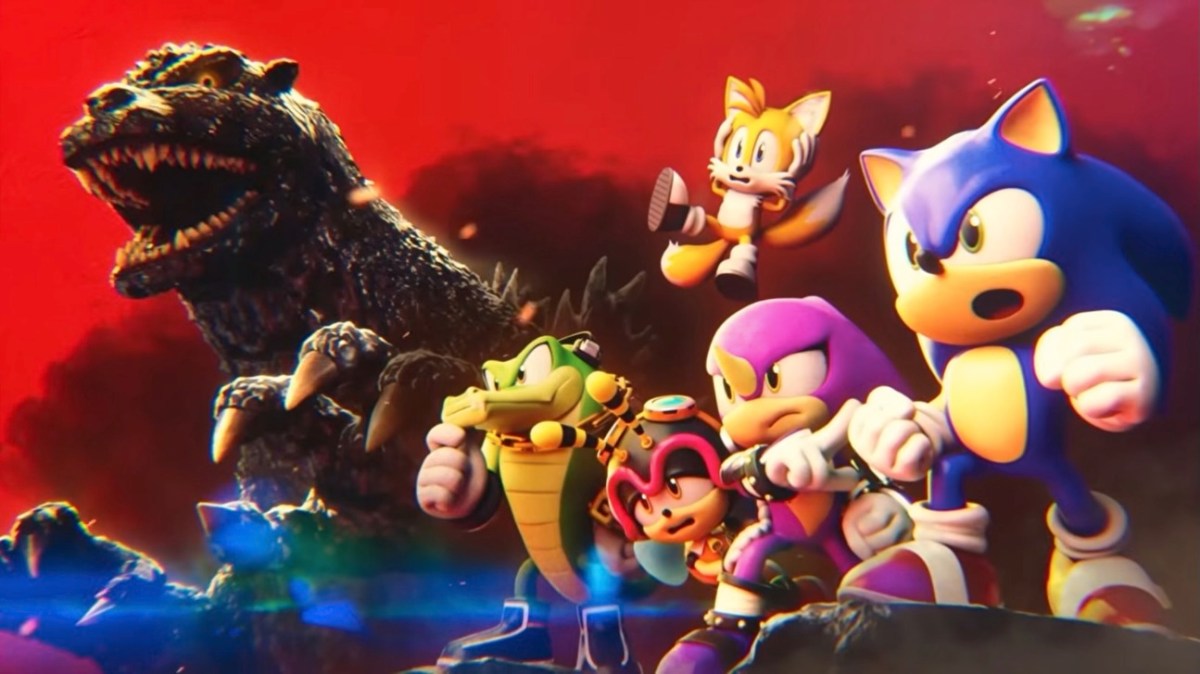 sonic rumble godzilla game