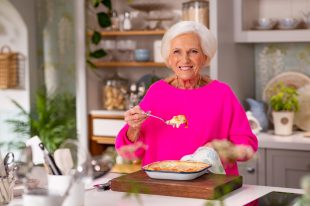Dame Mary Berry in Mary Berry at 90: A Lifetime of Cooking. Image: Binge.
