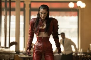 Bella Hadid as Ruby in FX's The Beauty. Image: Philippe Antonello/Disney+.