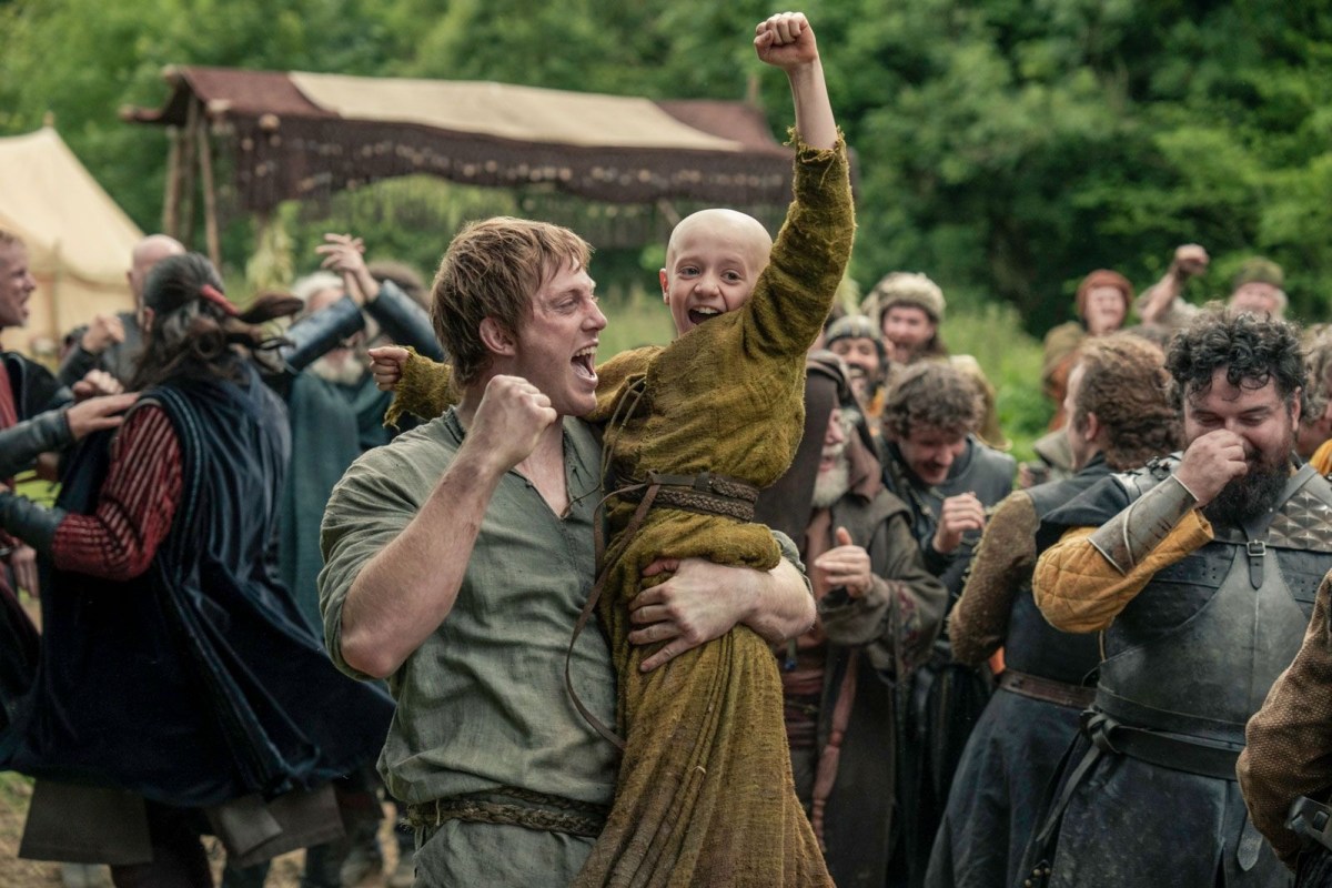 Peter Claffey and Dexter Sol Ansell star in A Knight Of The Seven Kingdoms. Image: HBO Max.