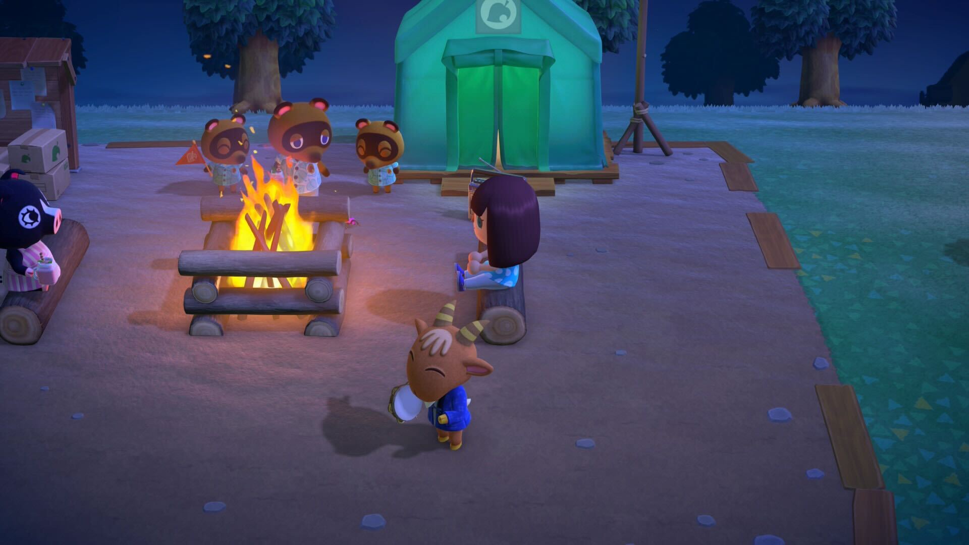 Animal Crossing New Horizons Tent