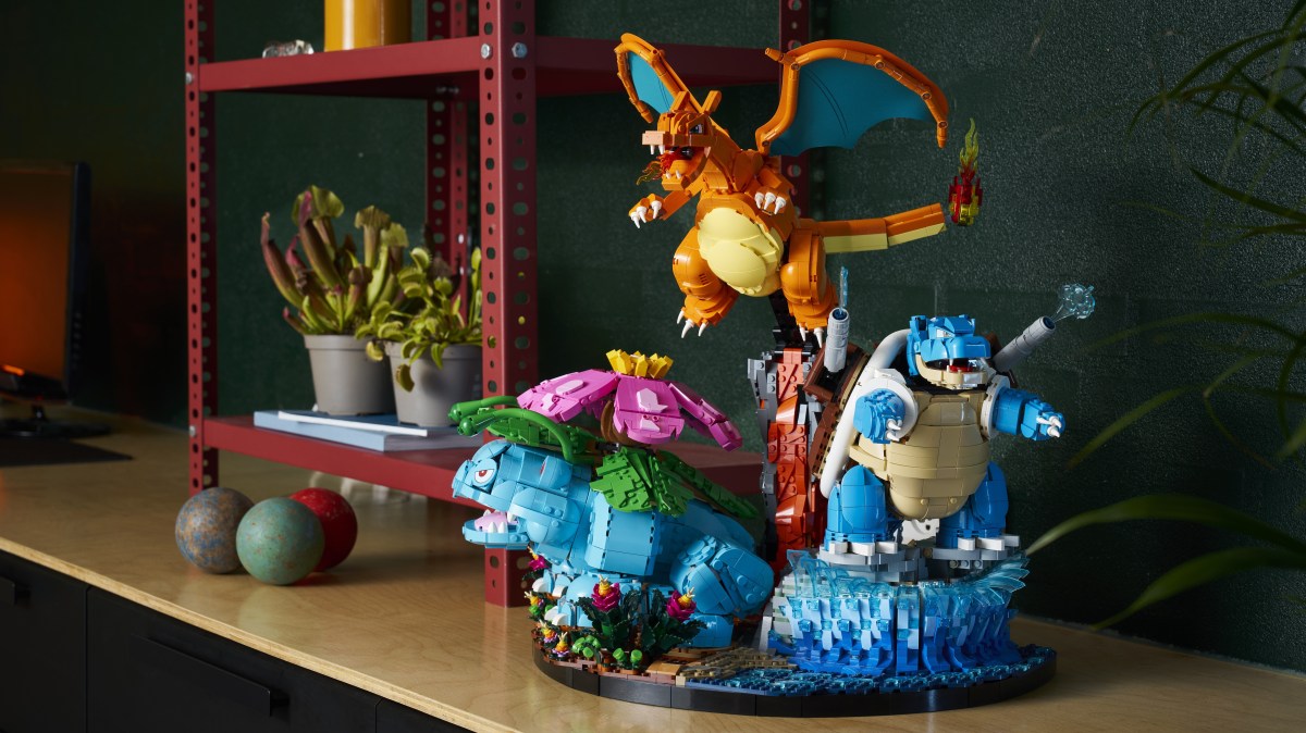 lego pokemon charizard blastoise venusaur