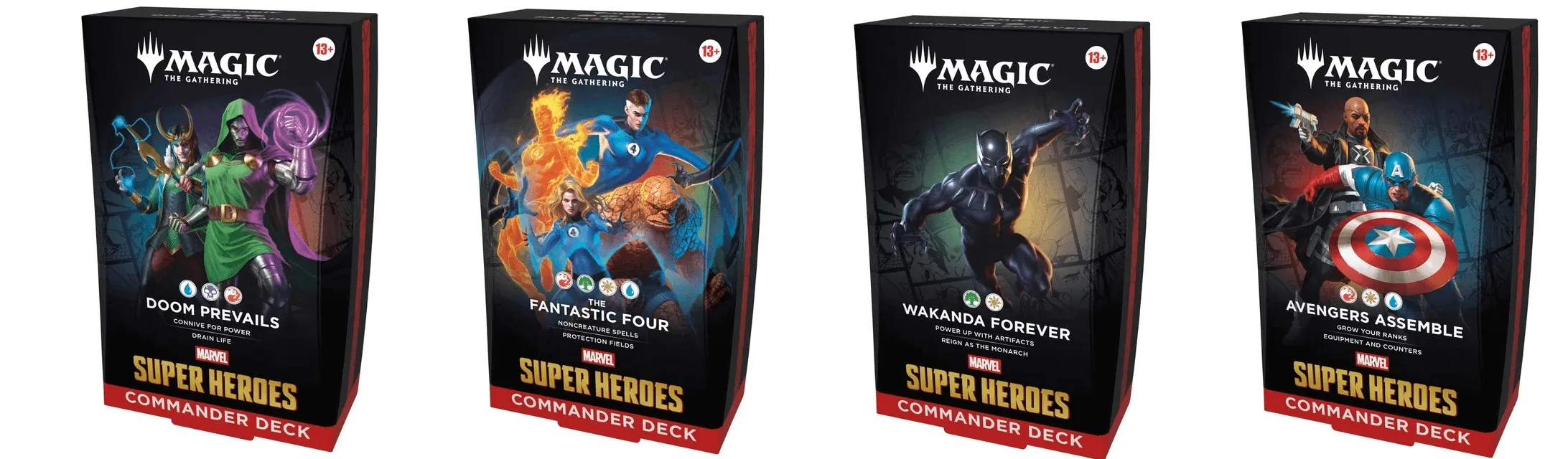 Mtg Marvel Super Heroes Commander Decks