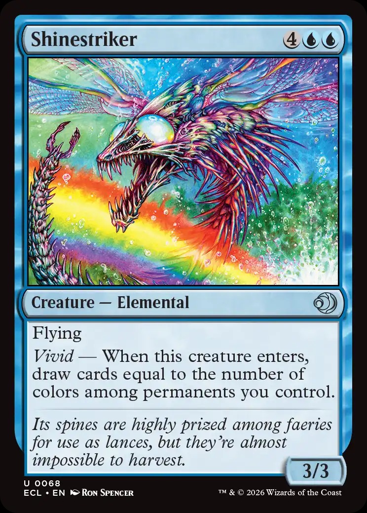 Mtg Lorwyn Eclipsed Set Shinestriker
