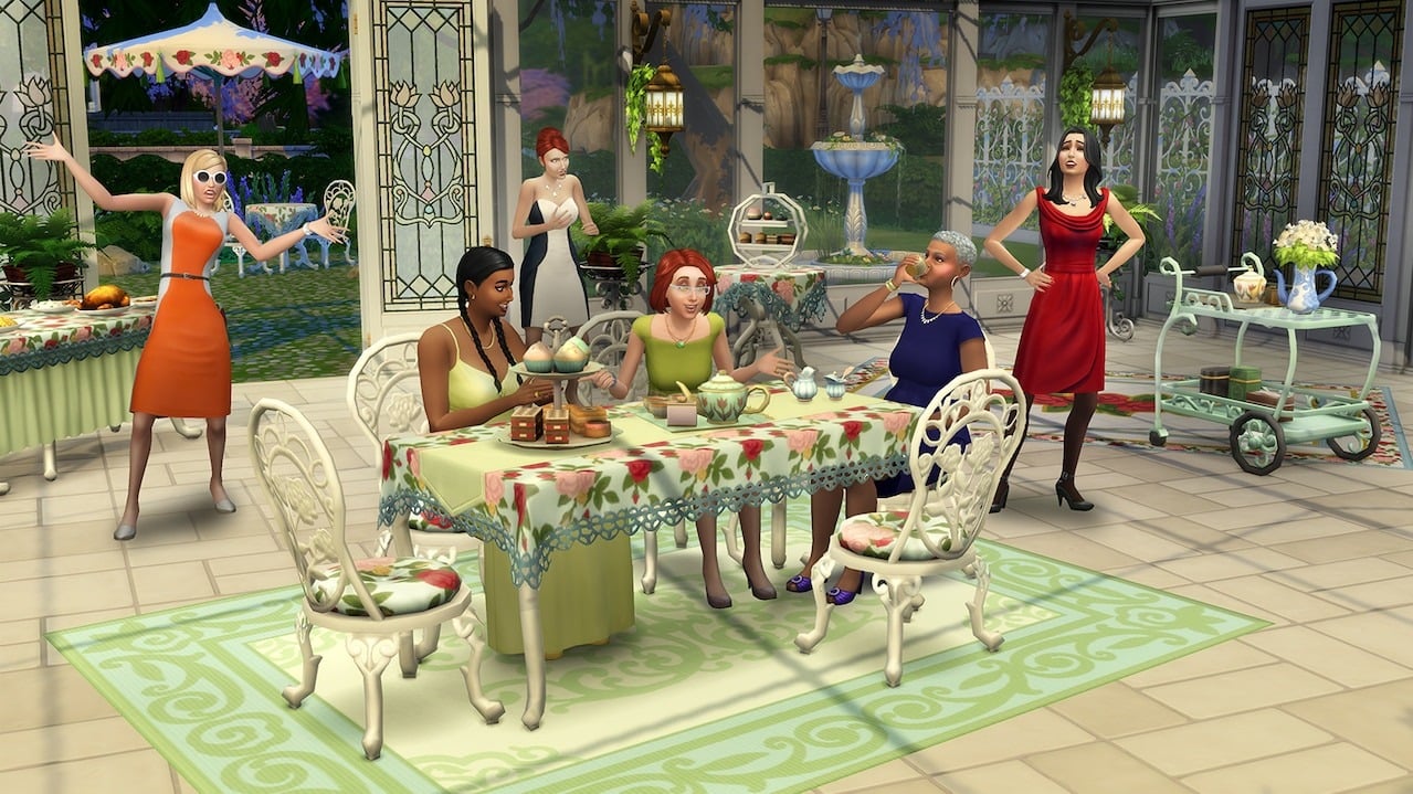 The Sims 4 Kits Teatime