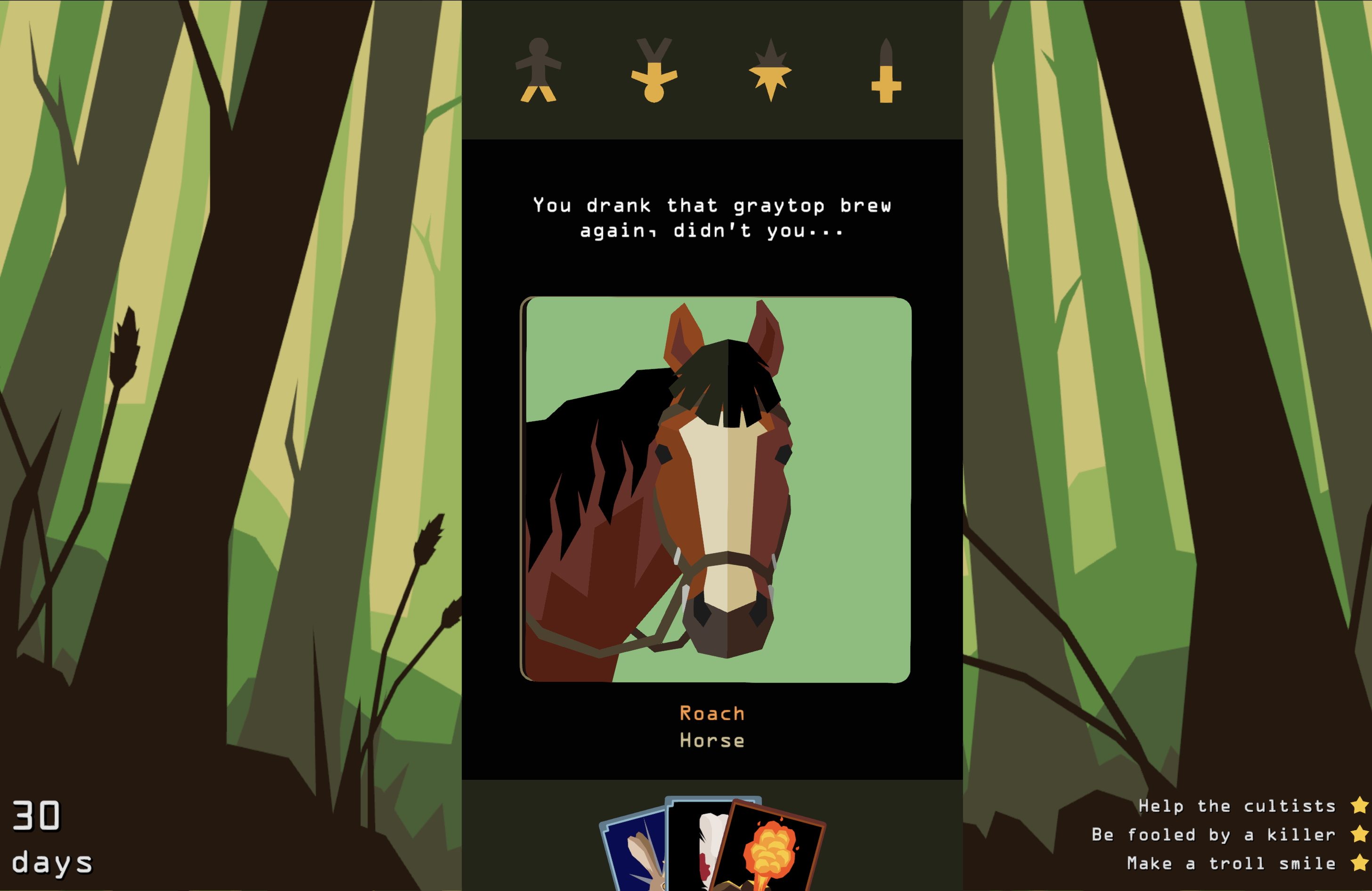 Reigns: The Witcher. Screenshot: Screenhub.