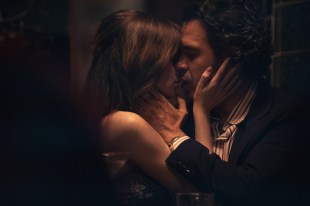 Lola Petticrew and Tom Cullen in Trespasses. Image: SBS On Demand.