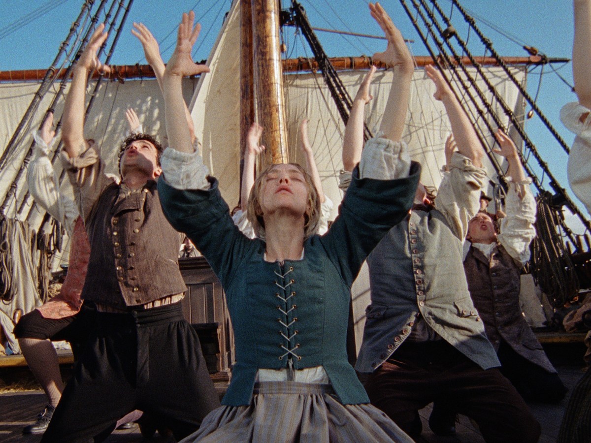 Amanda Seyfried In The Testament Of Ann Lee. Photo: Searchlight Pictures.