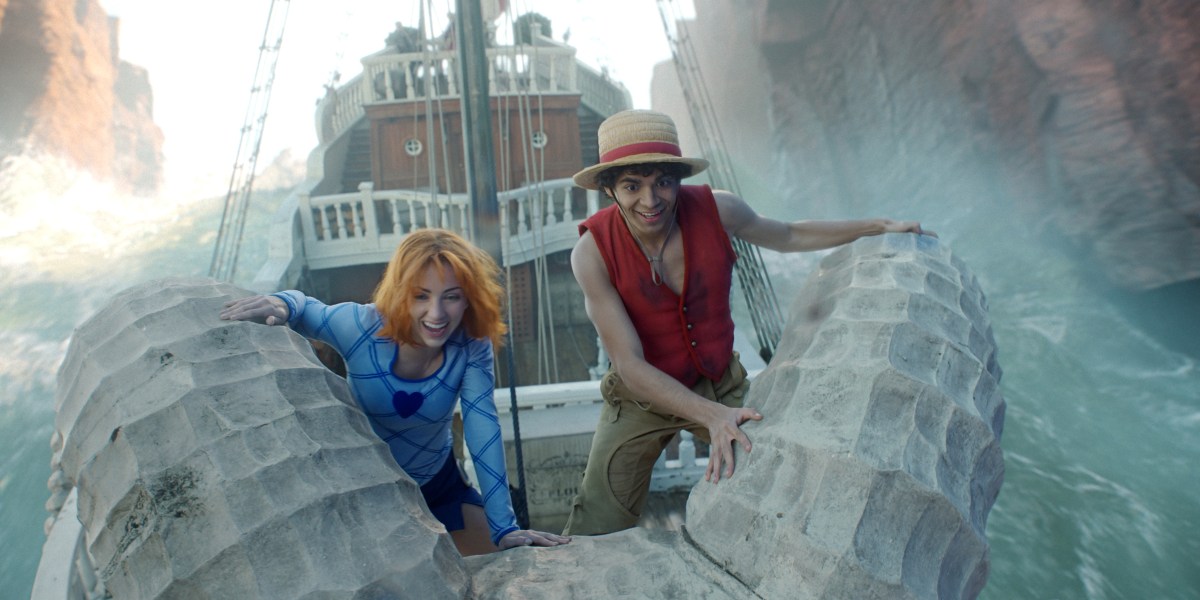 Emily Rudd And Iñaki Godoy In One Piece Season 2. Image: Netflix.