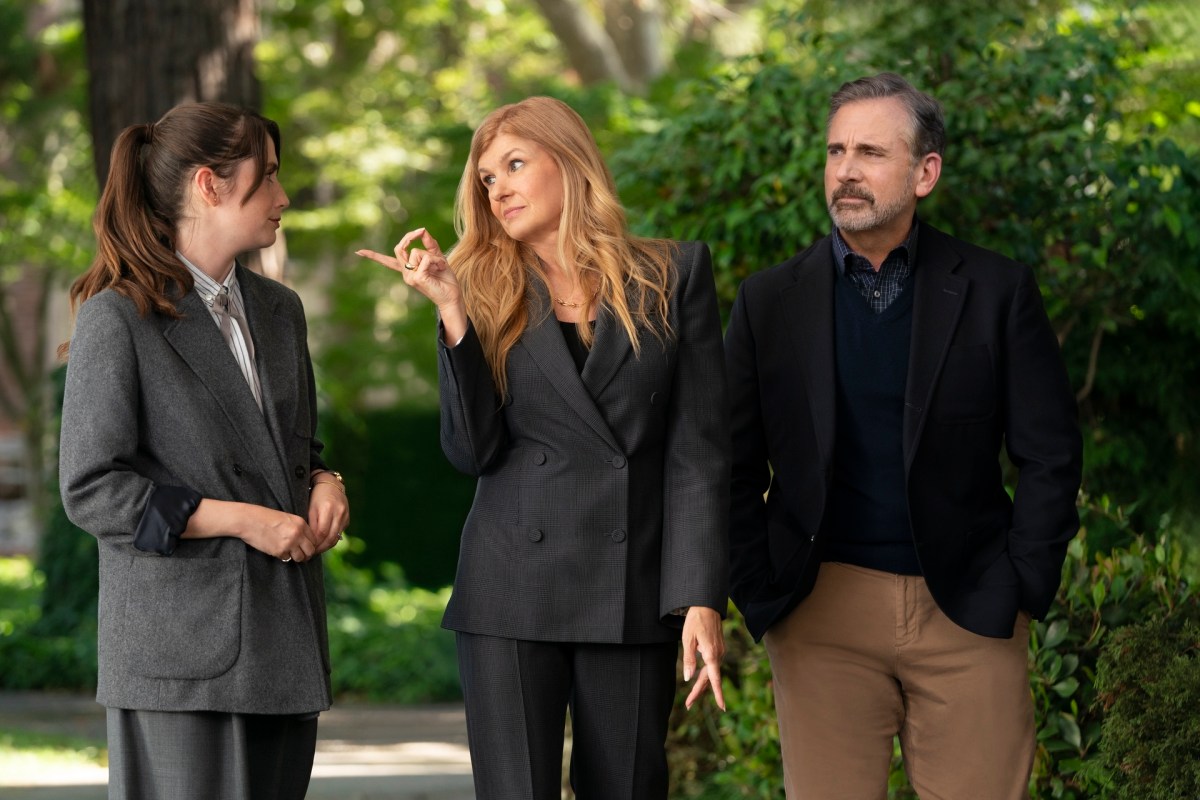 Charly Clive, Connie Britton And Steve Carell Star In Rooser. Image: Hbo Max.