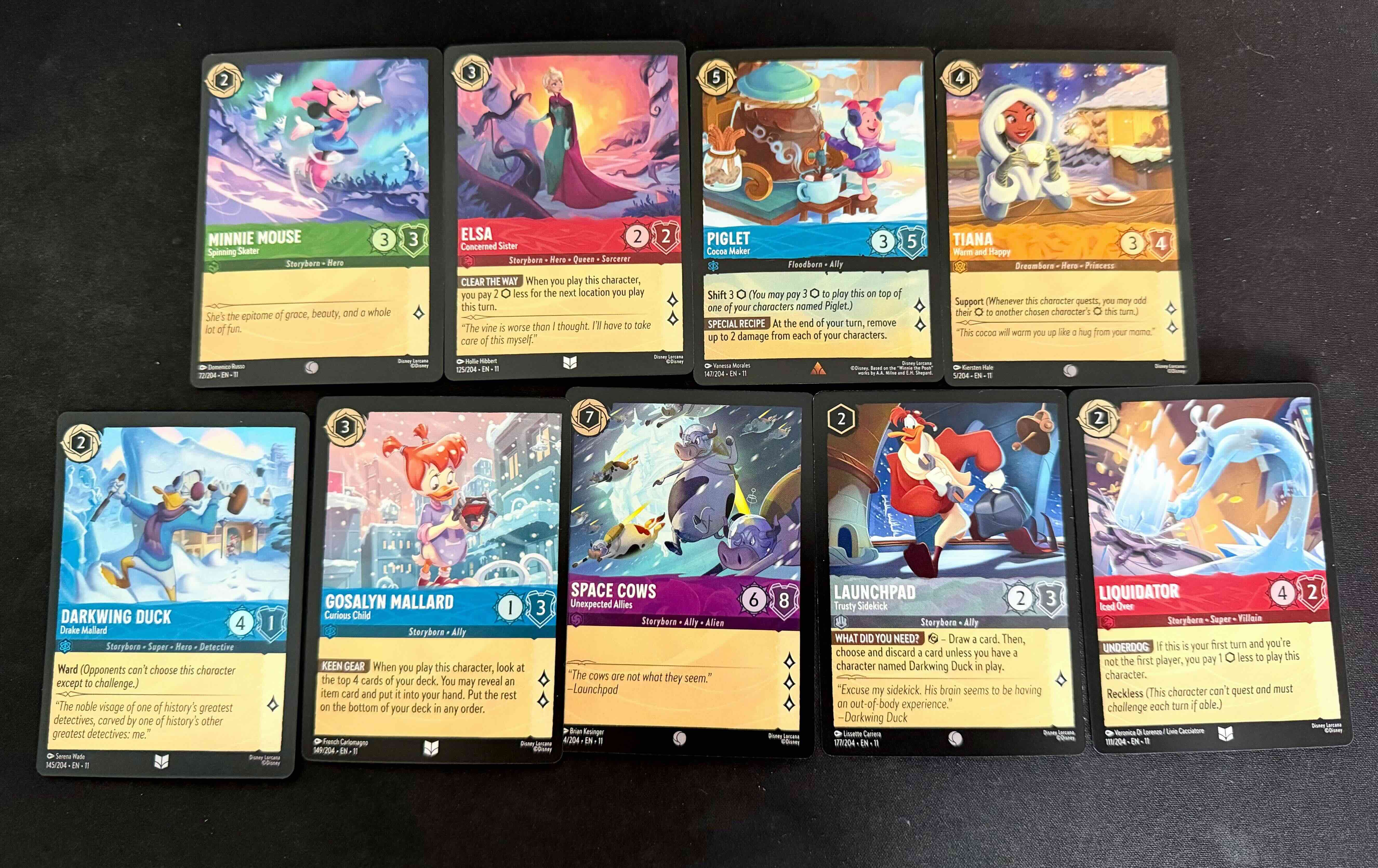 Disney Lorcana Winterspell Cards