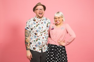 Filmmaking duo Maddy Tyers and Jimmy Eaton, Tropfest Wildcard finalists with One For The Money. Image supplied.