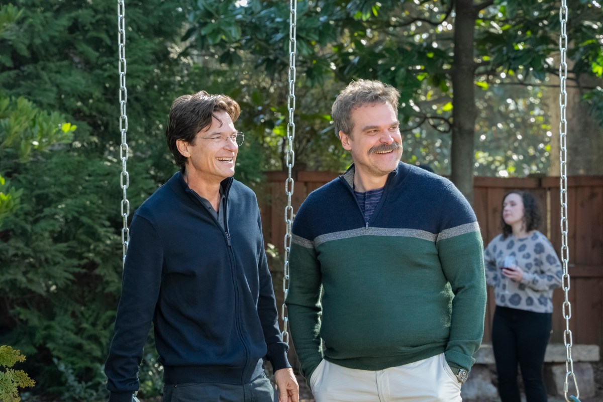 Jason Bateman And David Harbour In Dtf St. Louis. Image: Hbo Max.