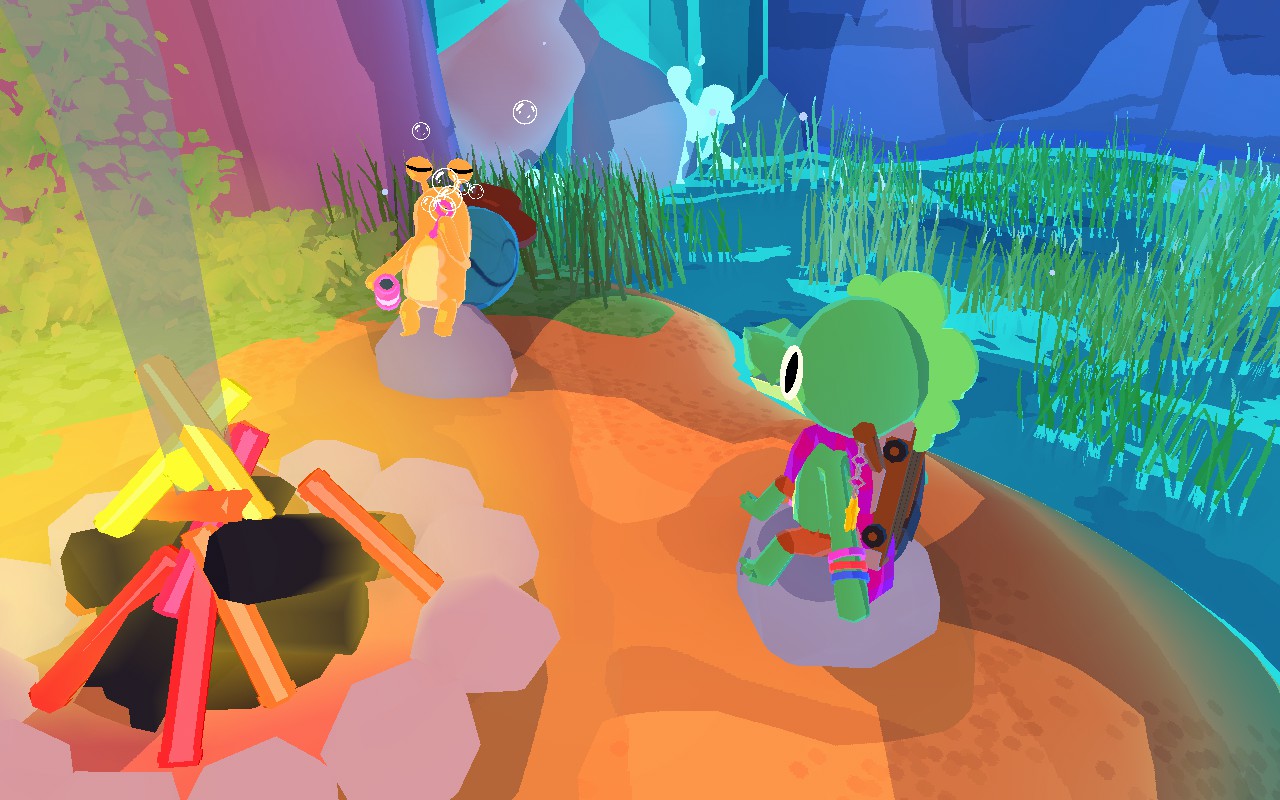 Lil Gator Game: In The Dark. Screenshot: Screenhub.