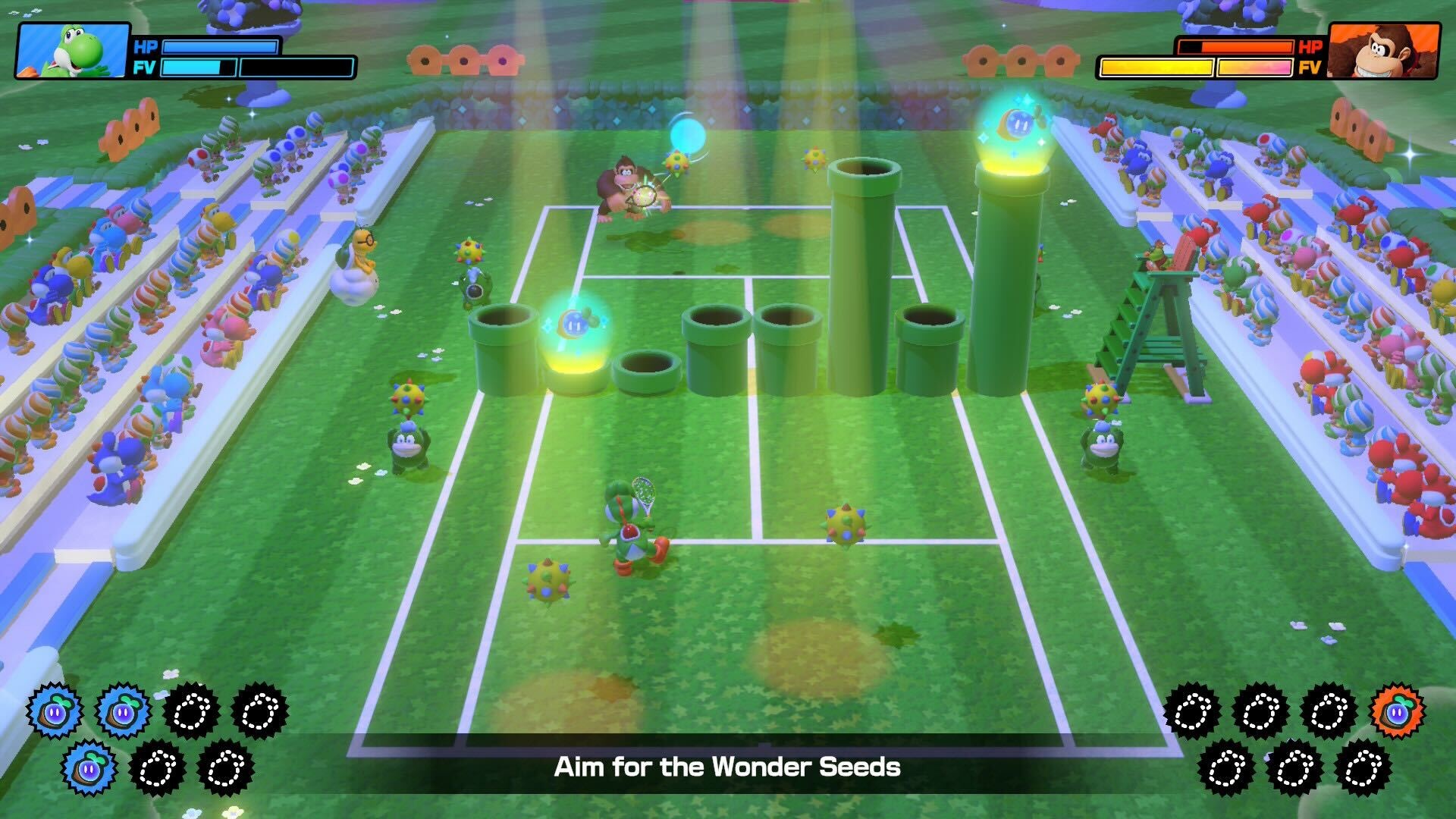 Mario Tennis Fever Wonder Seeds