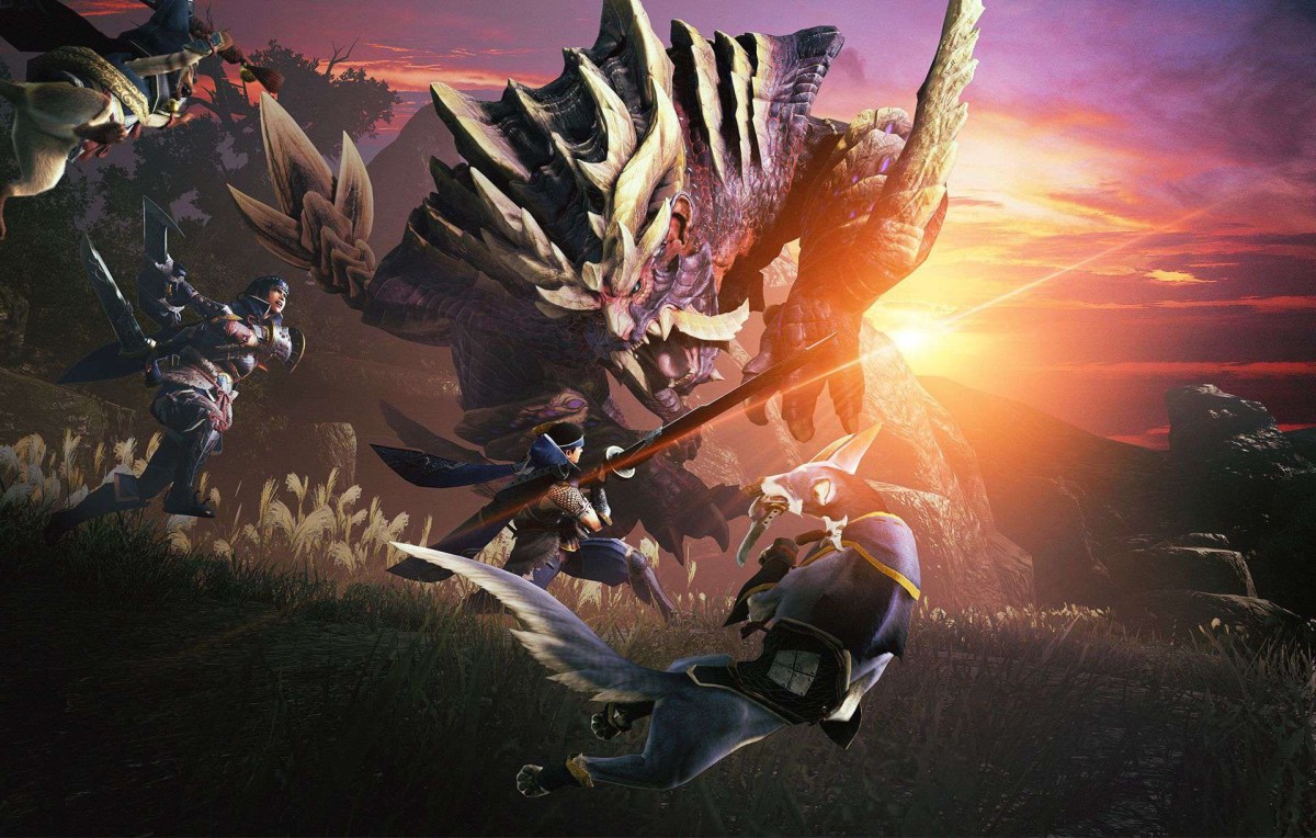 march monthly ps plus games monster hunter rise