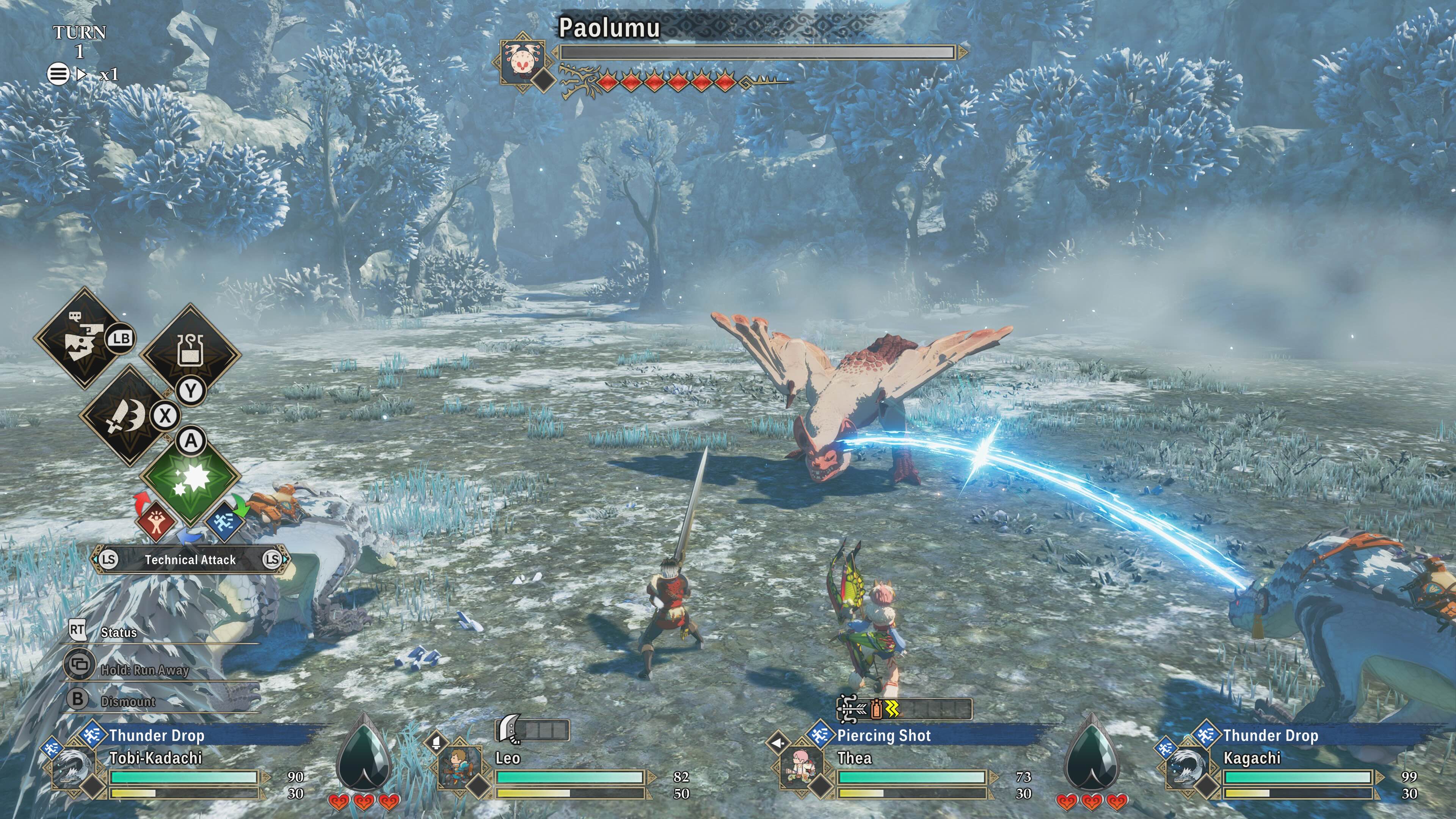 Monster Hunter Stories 3 Twisted Reflection Gameplay