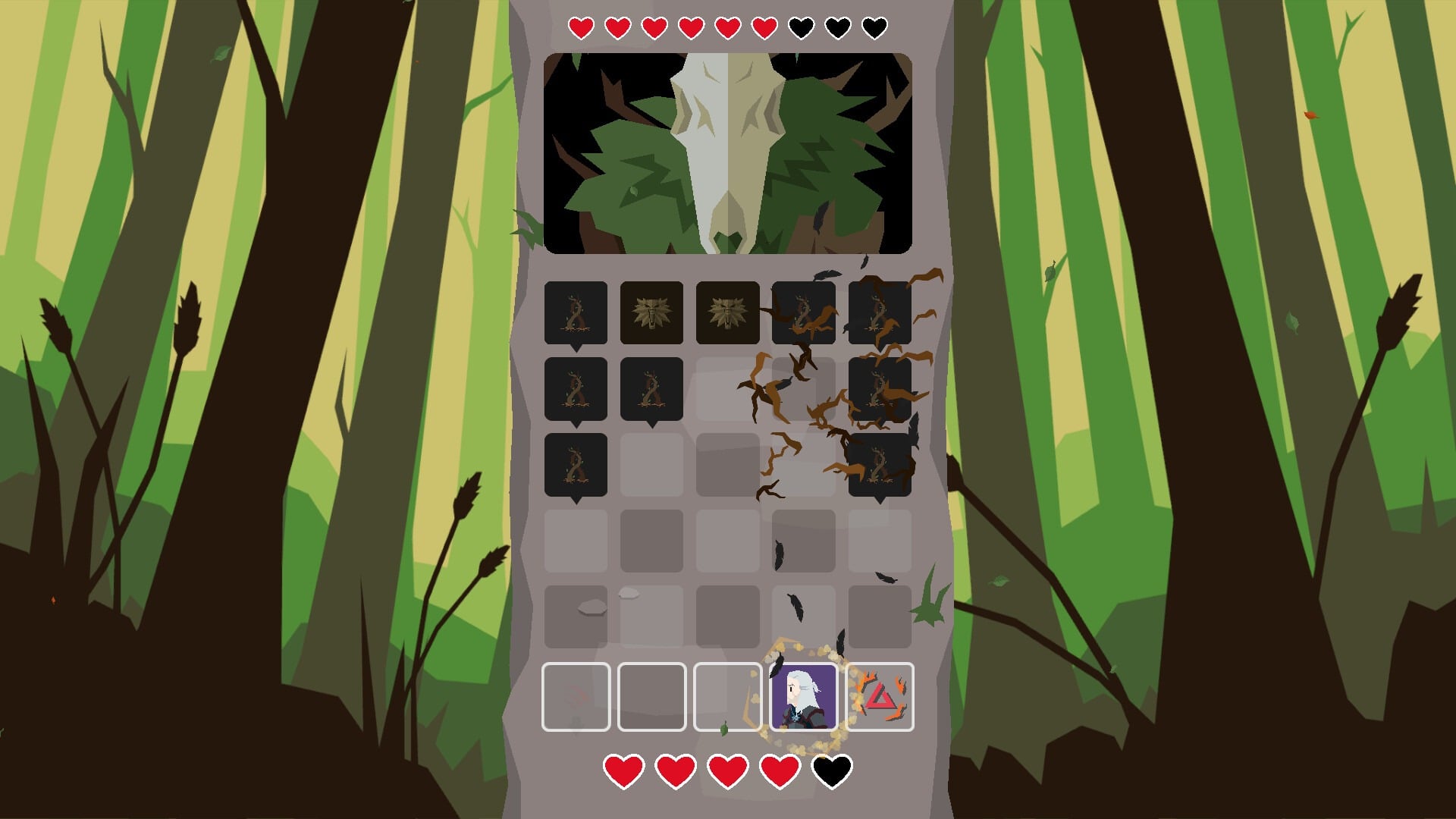 Reigns: The Witcher. Image: Nerial / Devolver Digital.