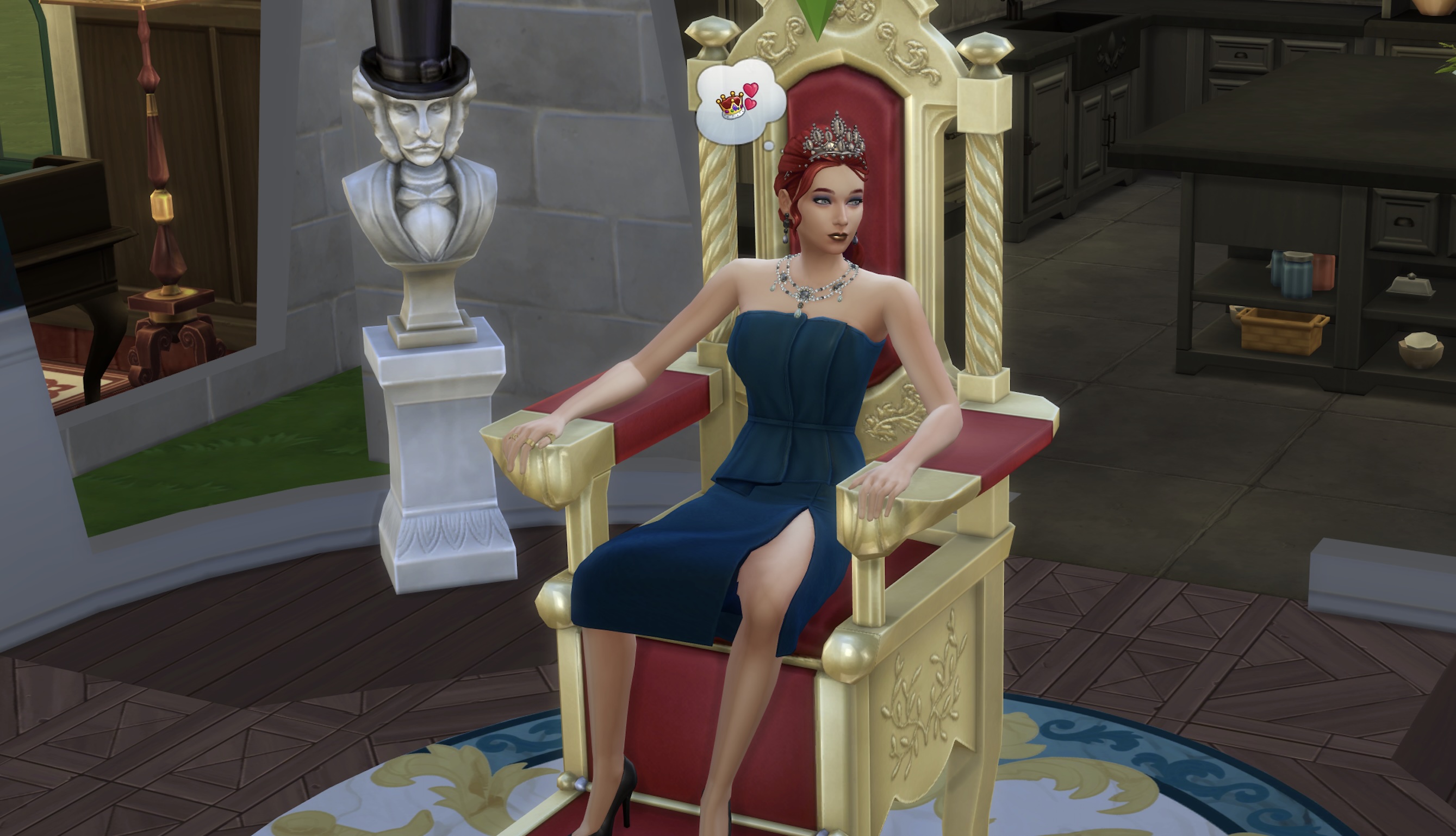 The Sims 4 Royalty And Legacy Throne