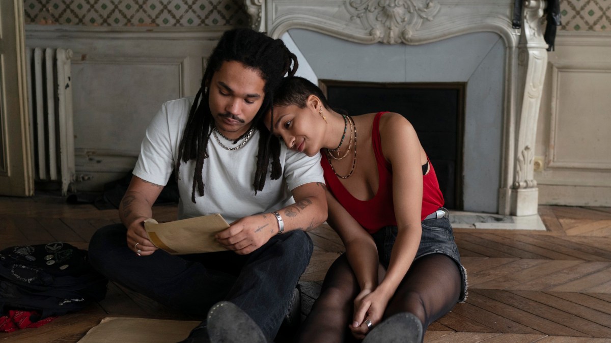 Luka Sabbat As Billy And Indya Moore As Skye In Father Mother Sister Brother. Photo: Carole Bethuel.