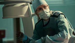 Kay Scarpetta (Nicole Kidman) in Scarpetta. Photo: Connie Chornuk / Prime.