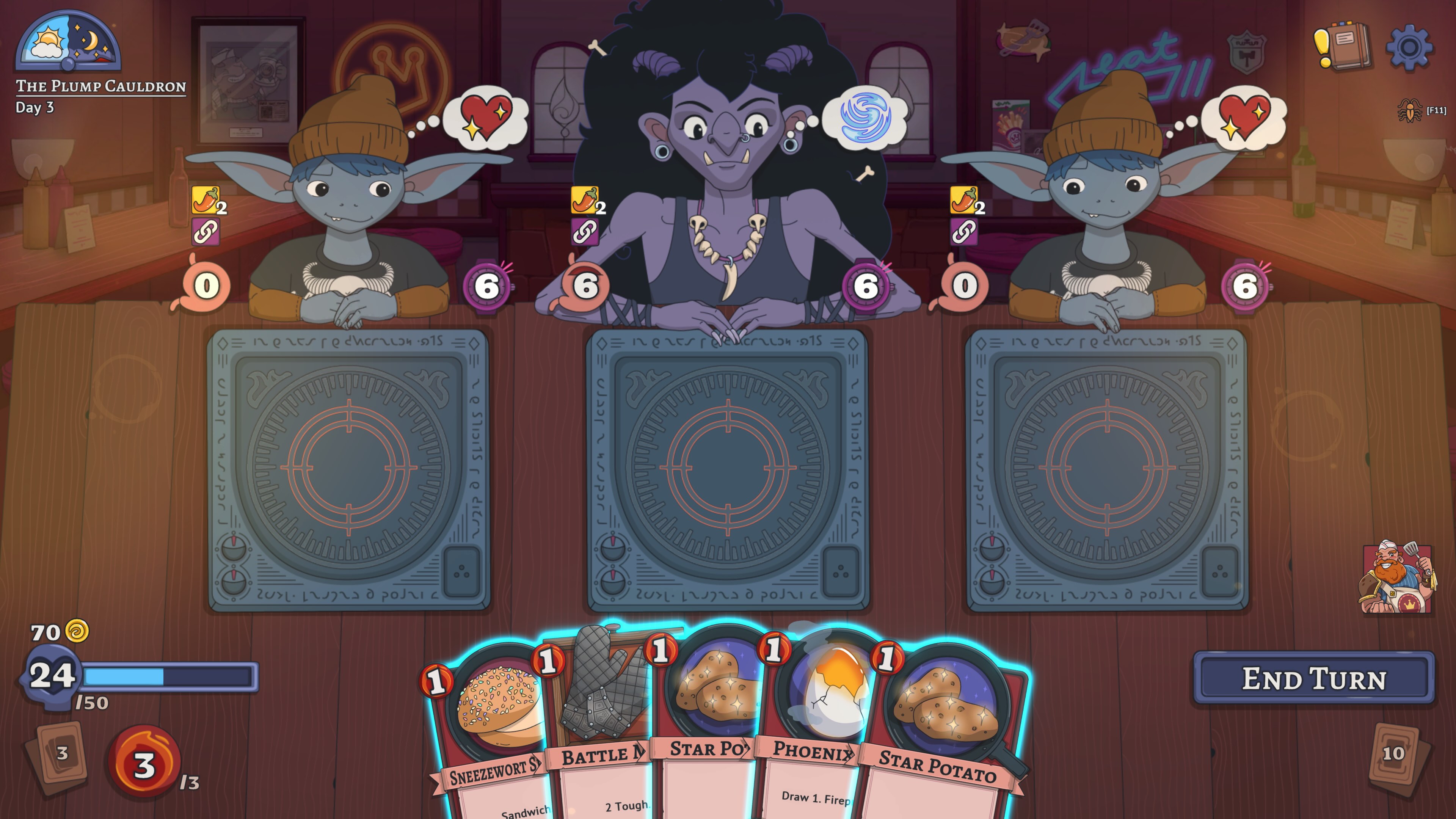 Arcane Eats Gameplay