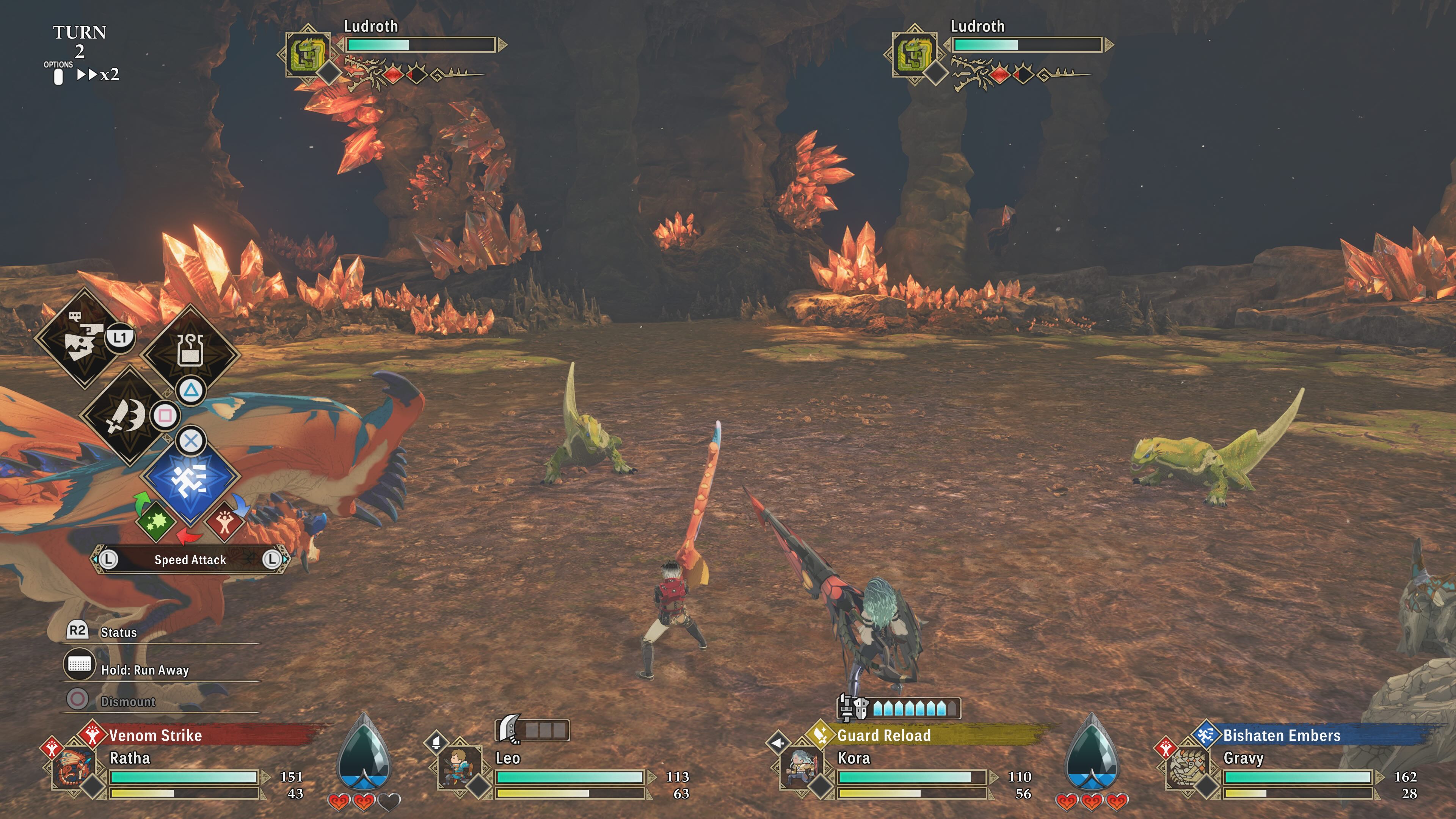 Monster Hunter Stories 3: Twisted Reflection. Screenshot: Screenhub.