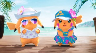 Pokémon Winds / Pokémon Waves. Image: Game Freak / The Pokemon Company. pikachu