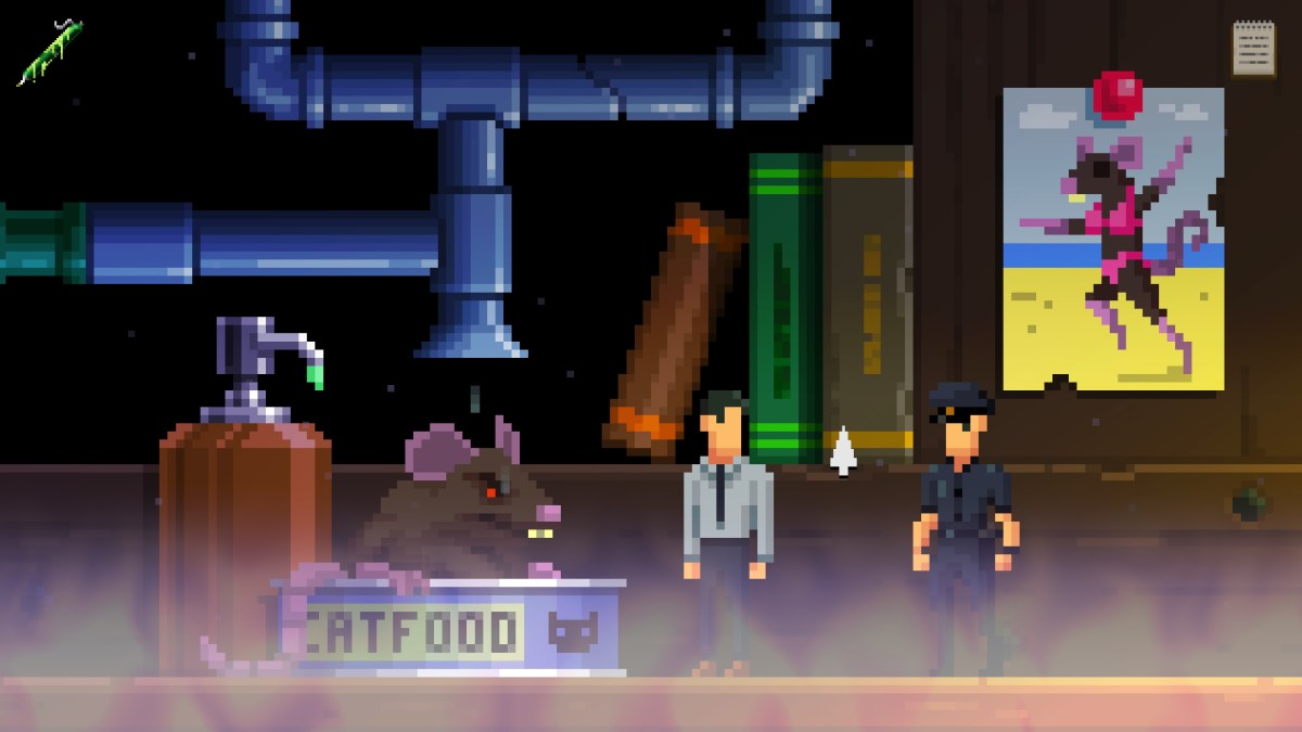 The Darkside Detective: Backside Of The Moon. Image: Spooky Doorway / Akupara Games / Screenhub.