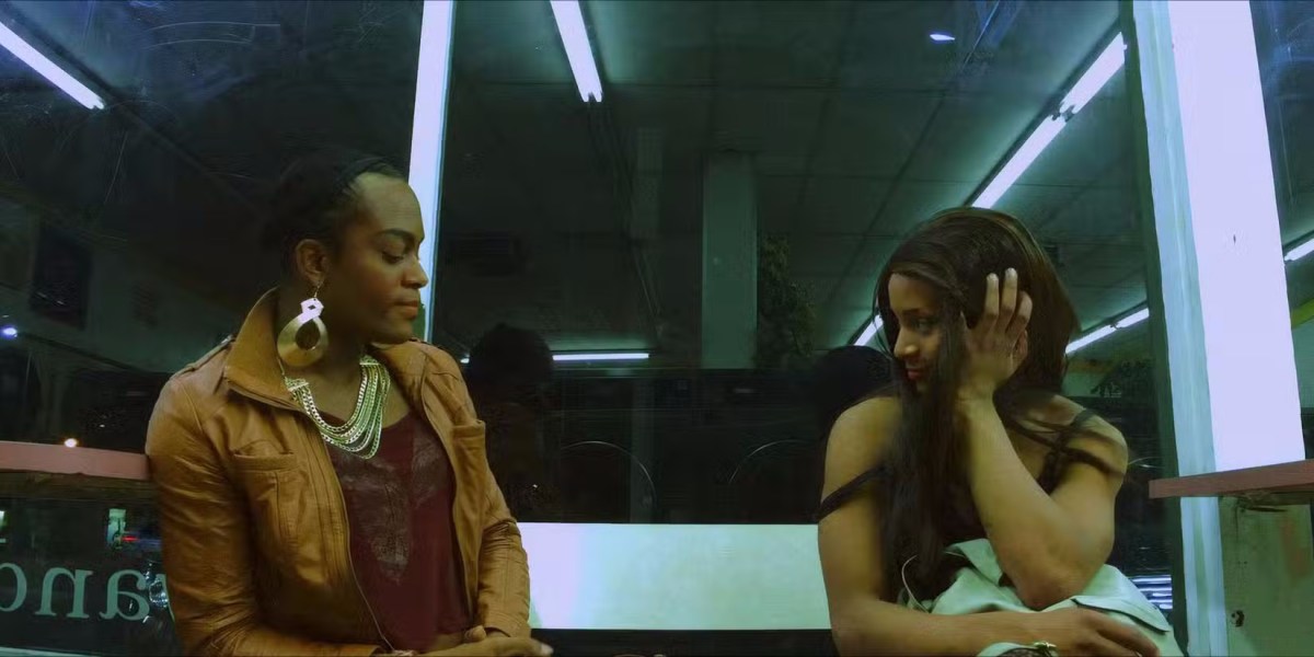 Mya Taylor and Kitana Kiki Rodriguez in Tangerine. Image: Duplass Brothers / Through Films.