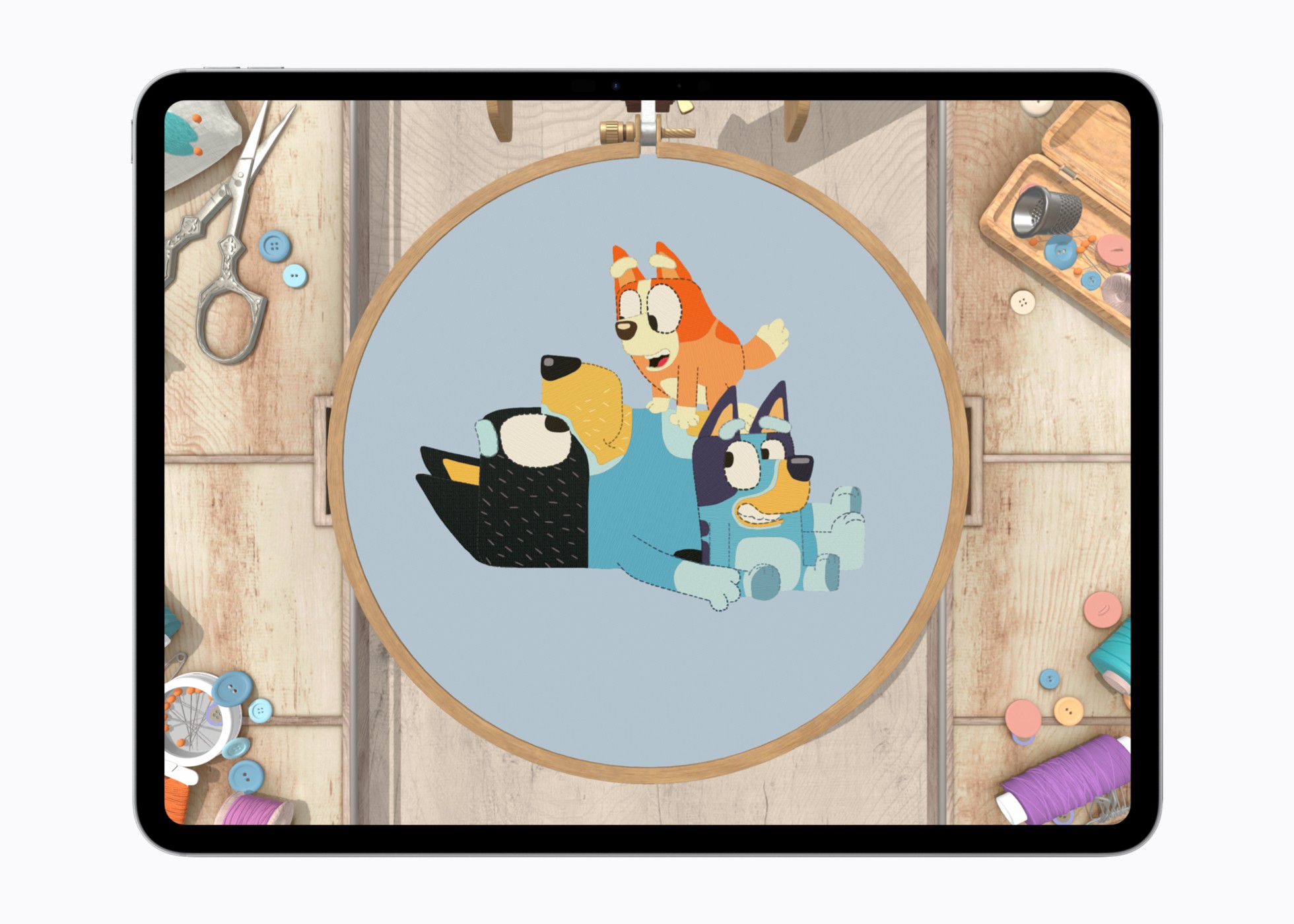 Apple Arcade Bluey Stitch