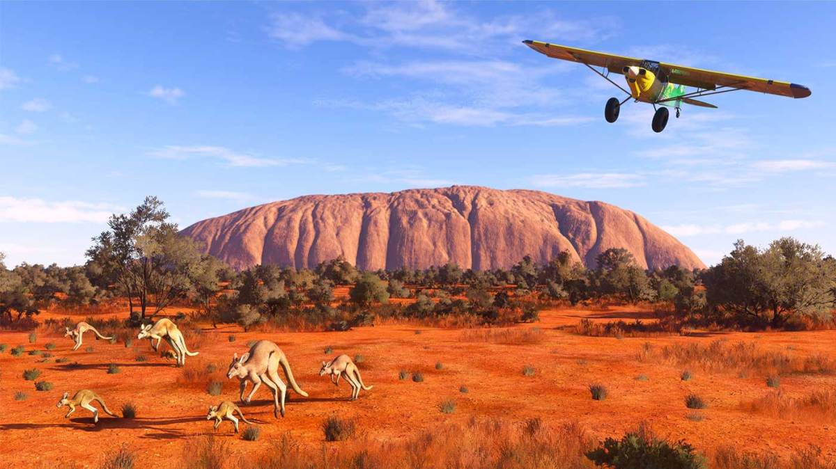 microsoft flight simulator australia update