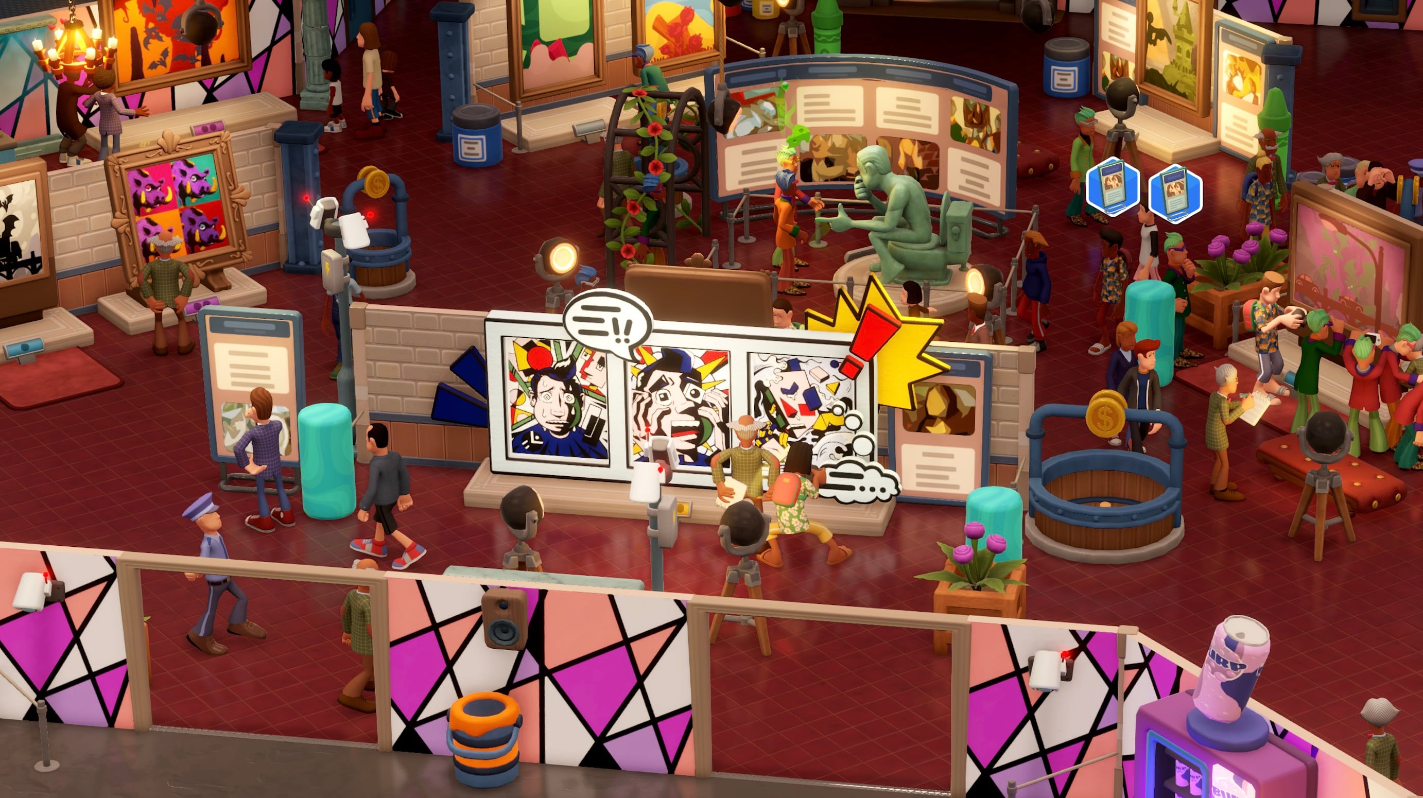 Two Point Museum Arty Facts Dlc
