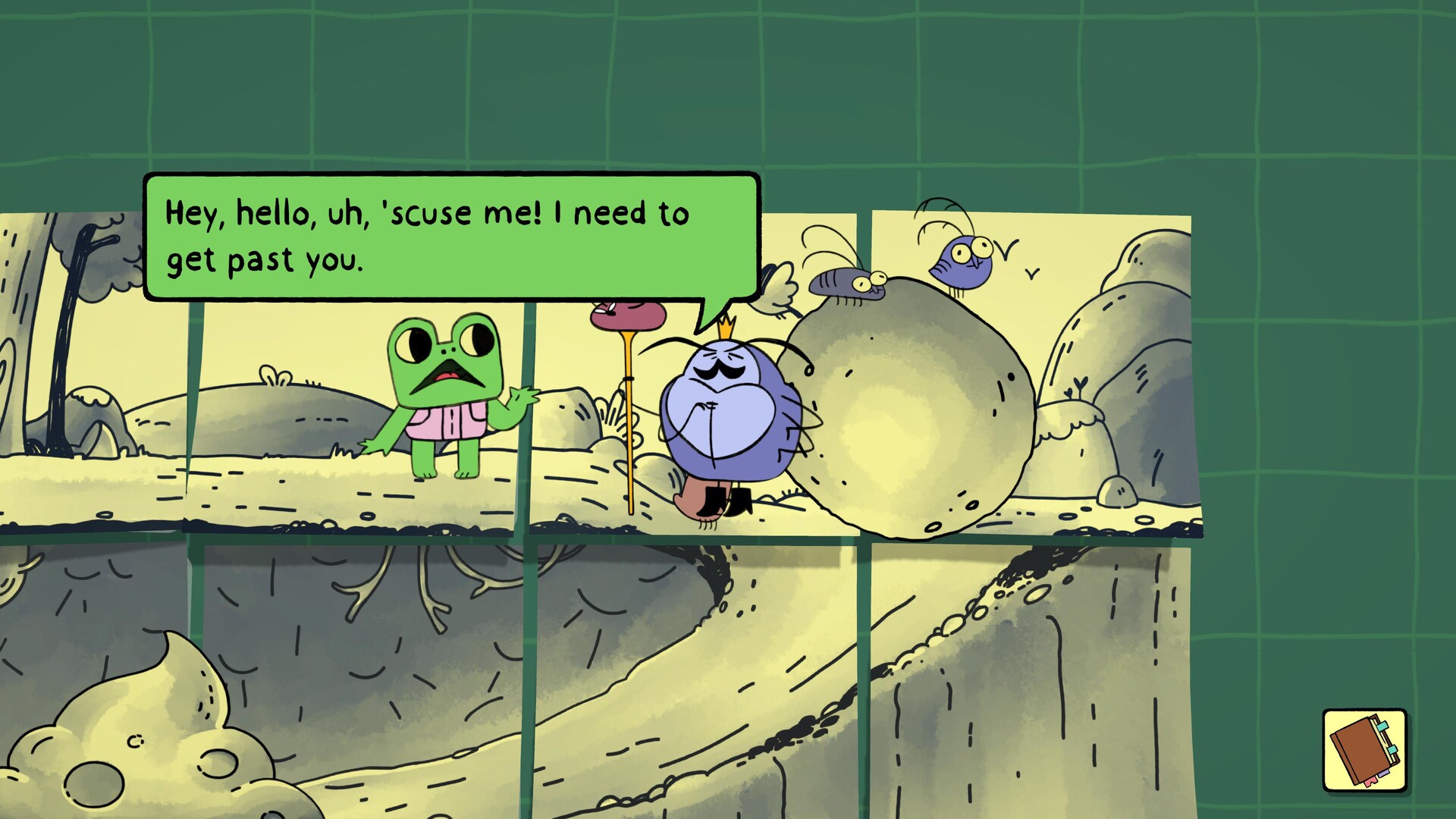 Walk The Frog Game