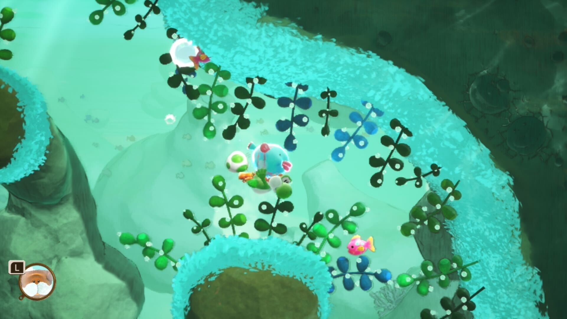 Yoshi And The Mysterious Book. Screenshot: Screenhub.