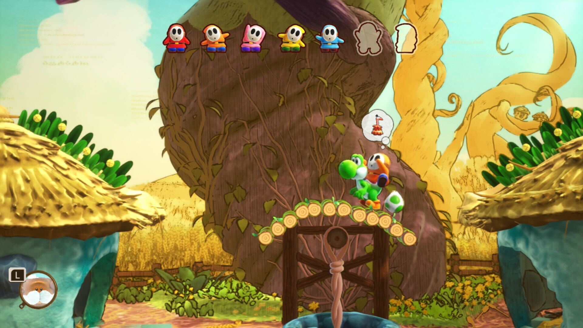 Yoshi And The Mysterious Book. Screenshot: Screenhub.