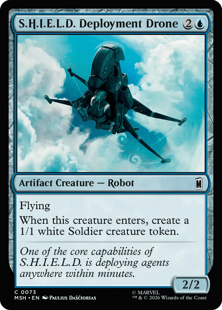 Mtg Marvel Super Heroes Blue