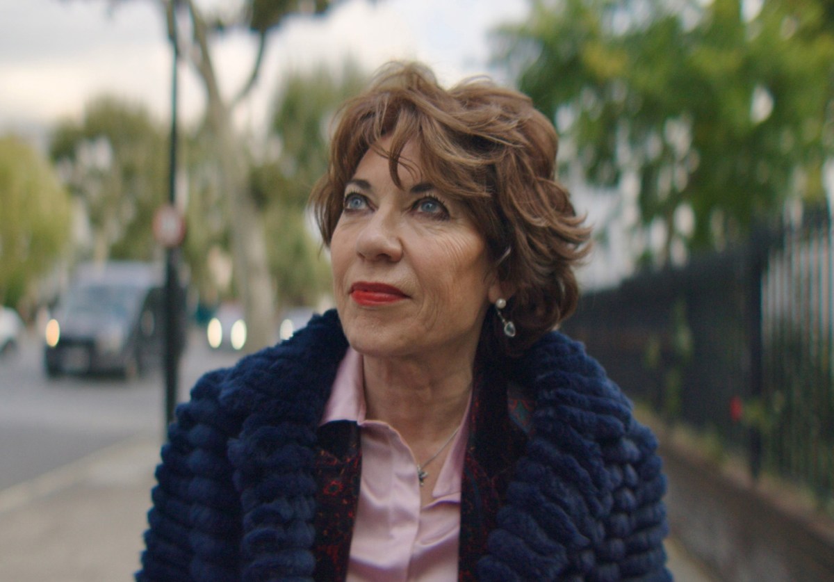 Kathy Lette In Rolf Harris: Primetime Predator. Image: Abc.