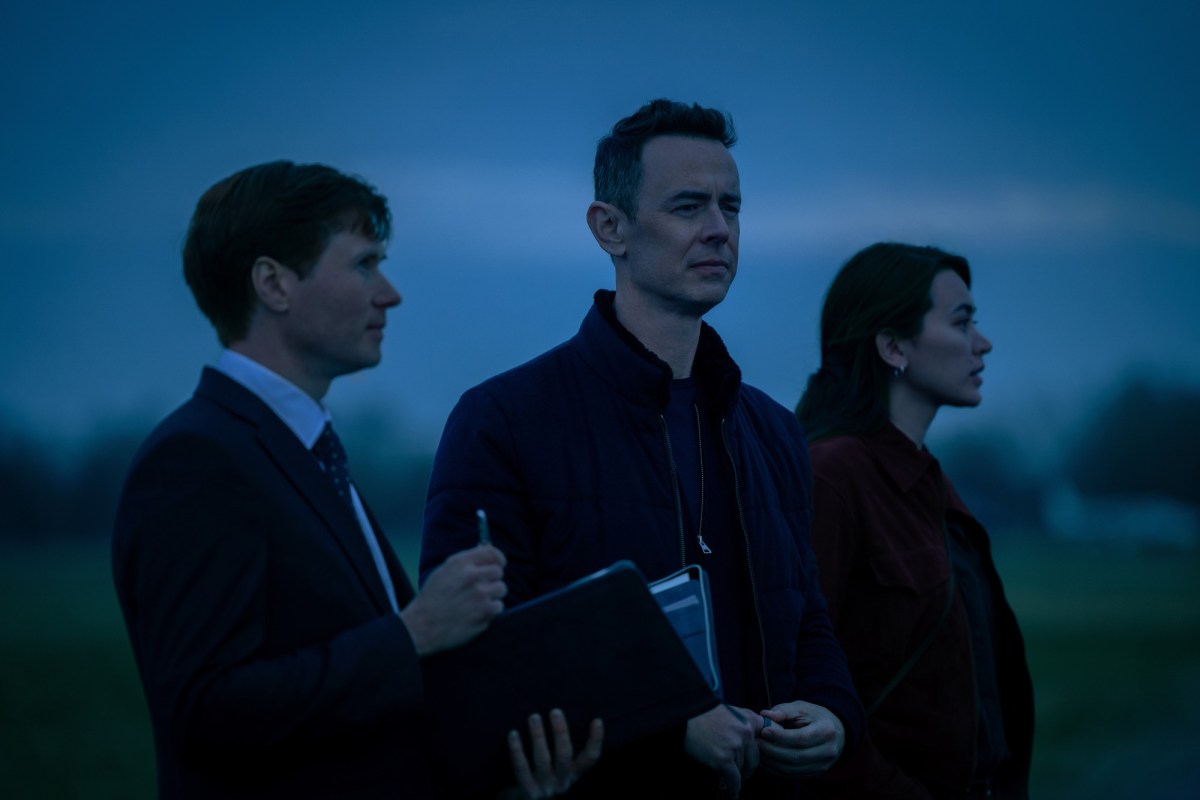 Colin Hanks And Jessica Henwick In Silo. Image: Apple Tv.