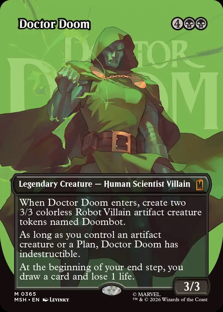 Doctor Doom Mtg Marvel Super Heroes