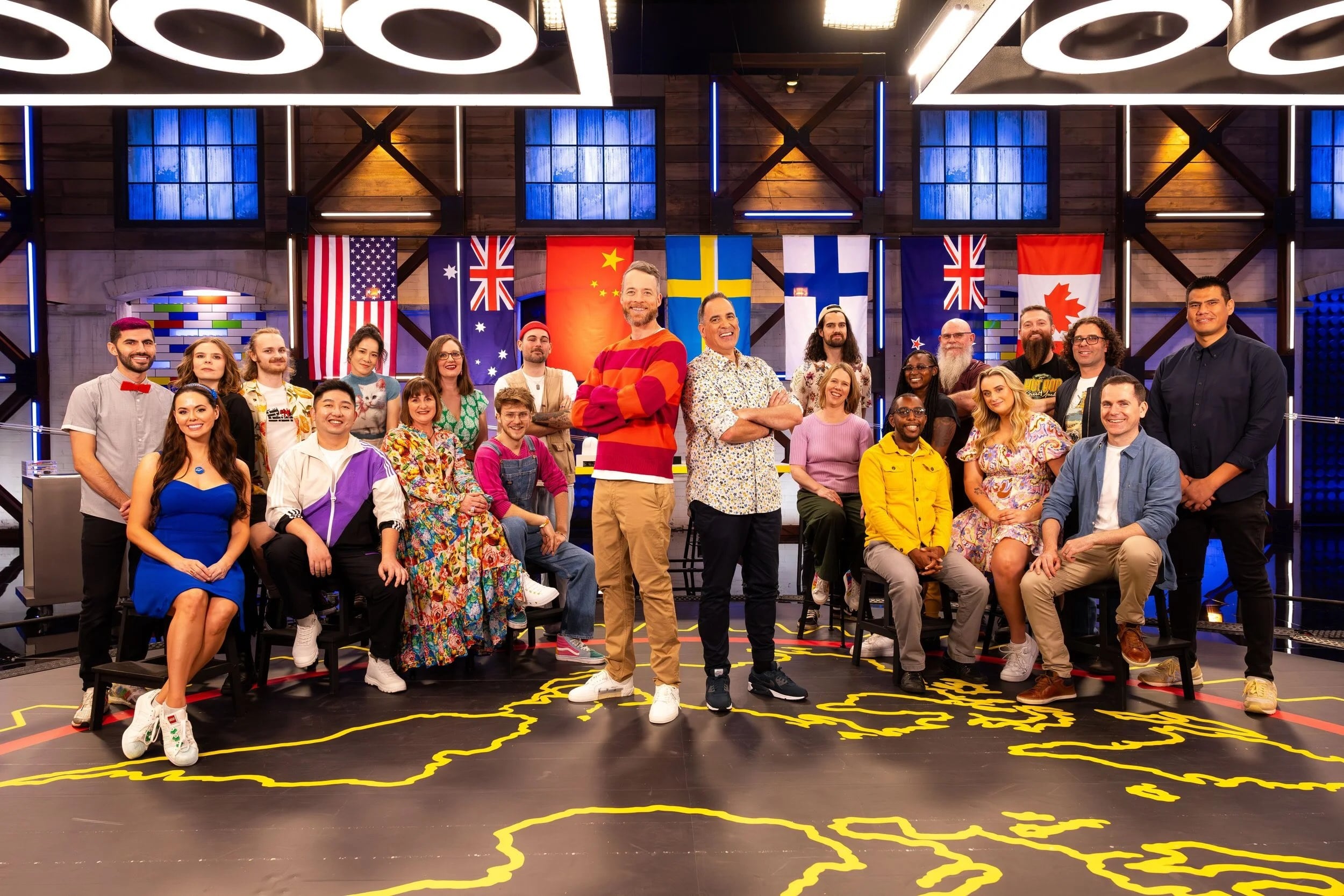 Lego Masters Australia: Grand Masters Of The Galaxy. Image: Nigel Wright / Endemolshine Australia.