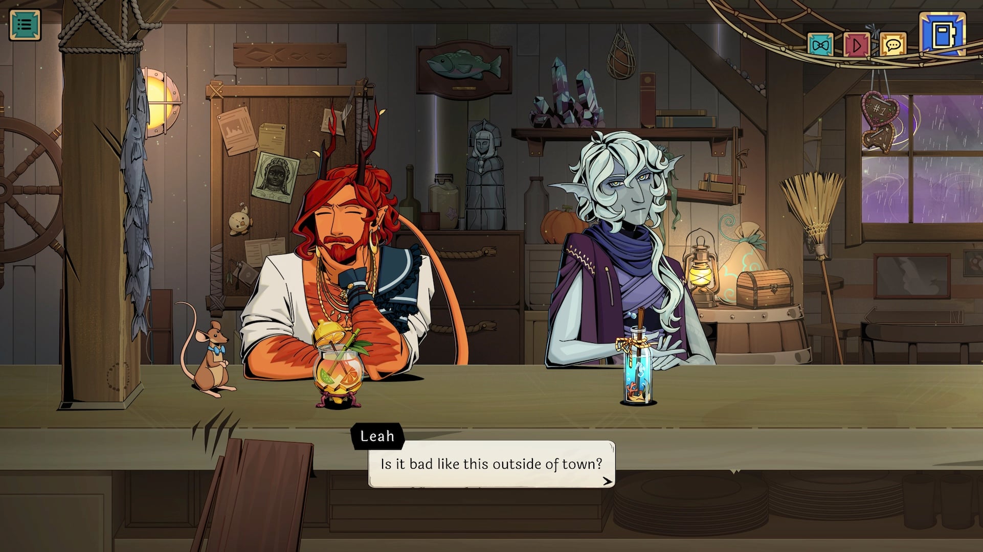 Tavern Talk Stories: Dreamwalker. Screenshot: Screenhub.