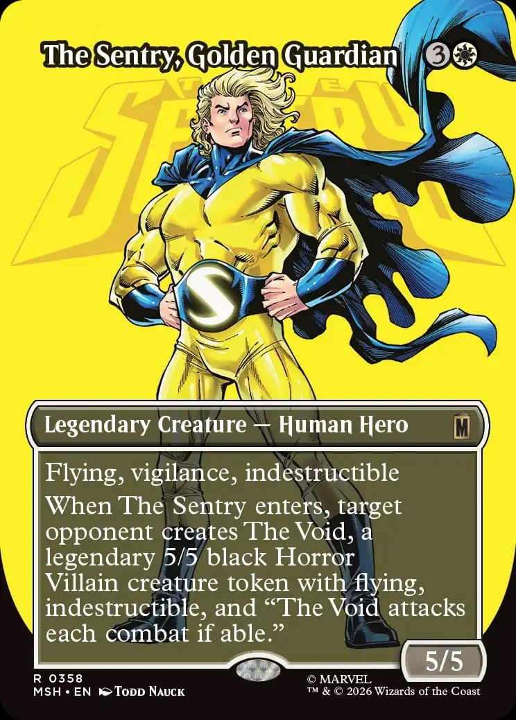 The Sentry Mtg Marvel Super Heroes